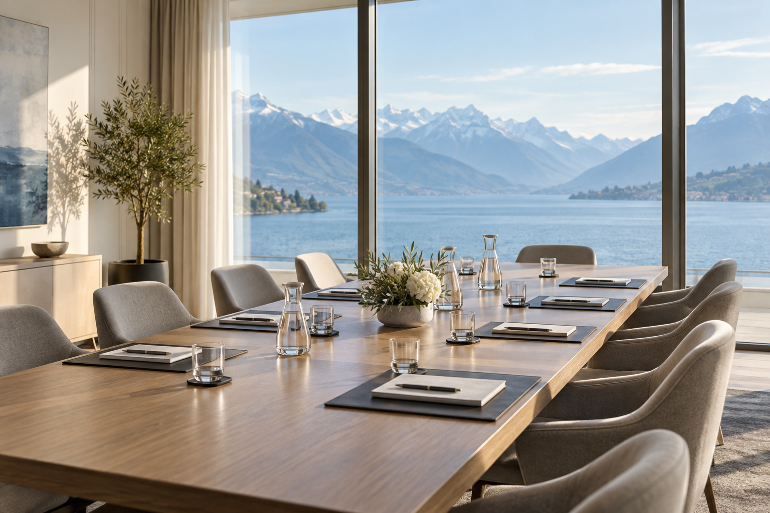 Illustrative meeting room